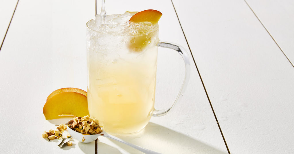 White Peach TeaPop Signature Beverage Recipe Steep Thoughts