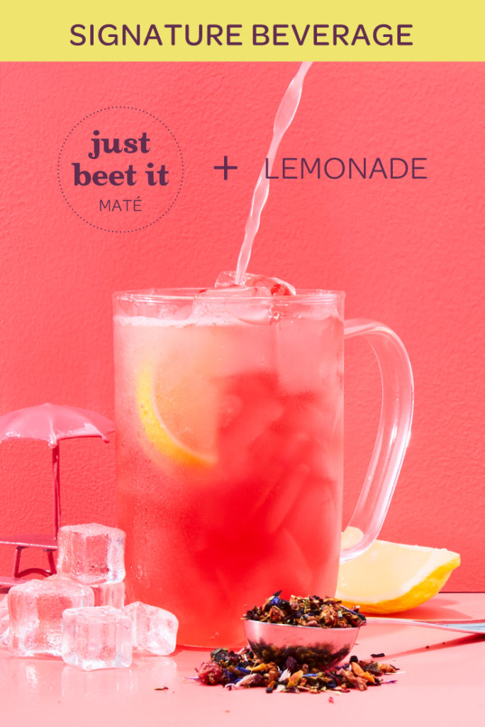 Just Beet It Lemonade Signature Beverage Recipe - Steep Thoughts