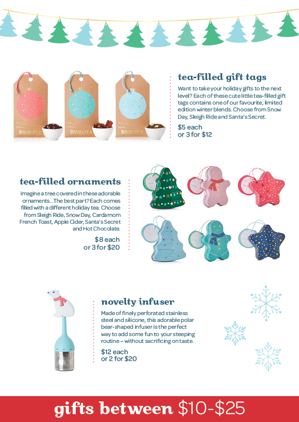 Corporate Catalogue Holiday 2015 | DAVIDsTEA