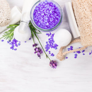 DIY tea-infused bath bombs