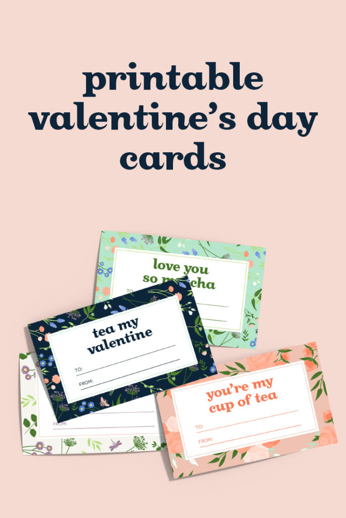 Printable Valentine's Day cards