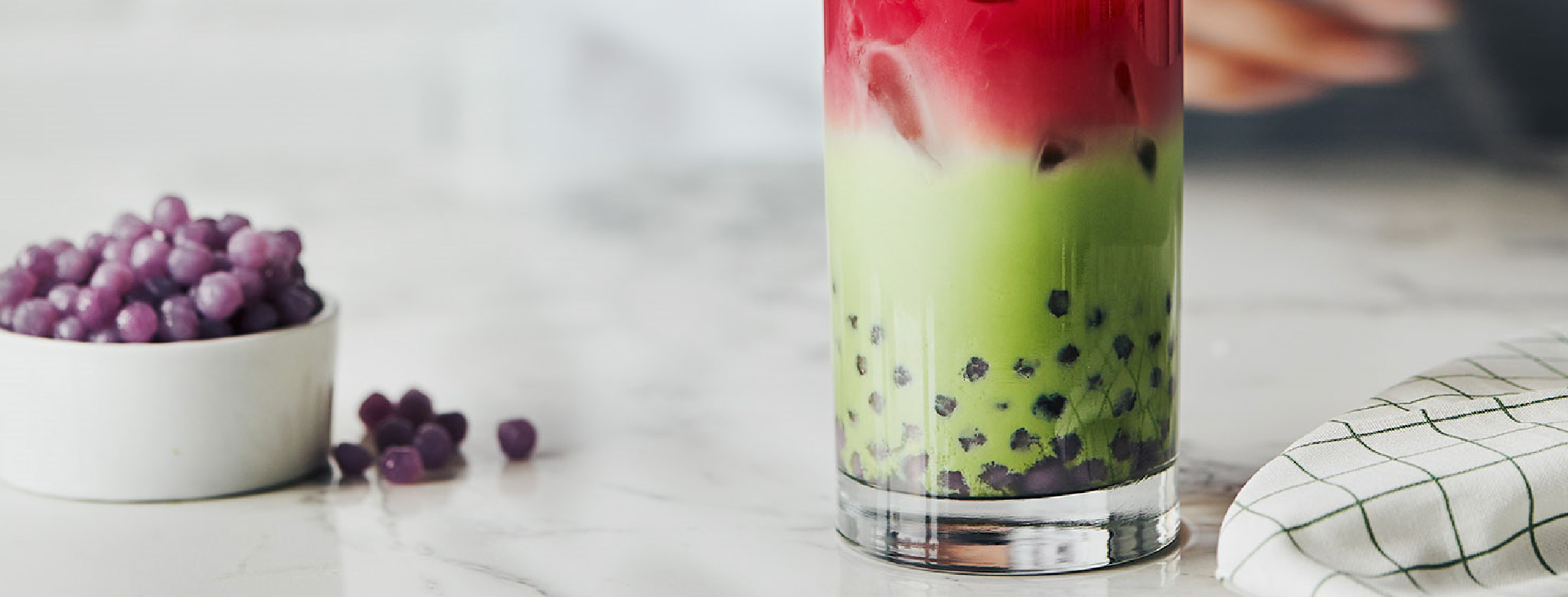 Two-tone Bubble Tea Recipe