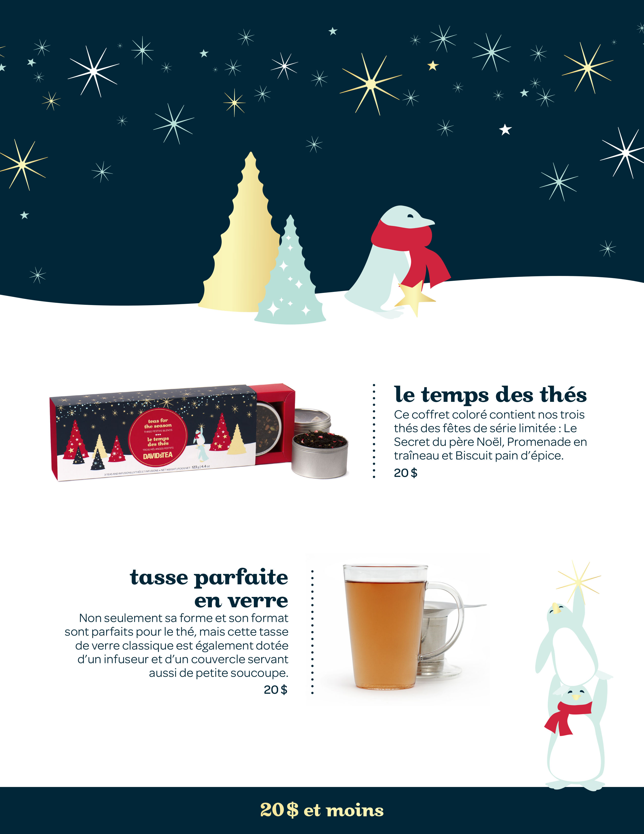 Cadeaux d’entreprise DAVIDsTEA: Fêtes 2015 - Les Thés DAVIDsTEA - L'heure du thé