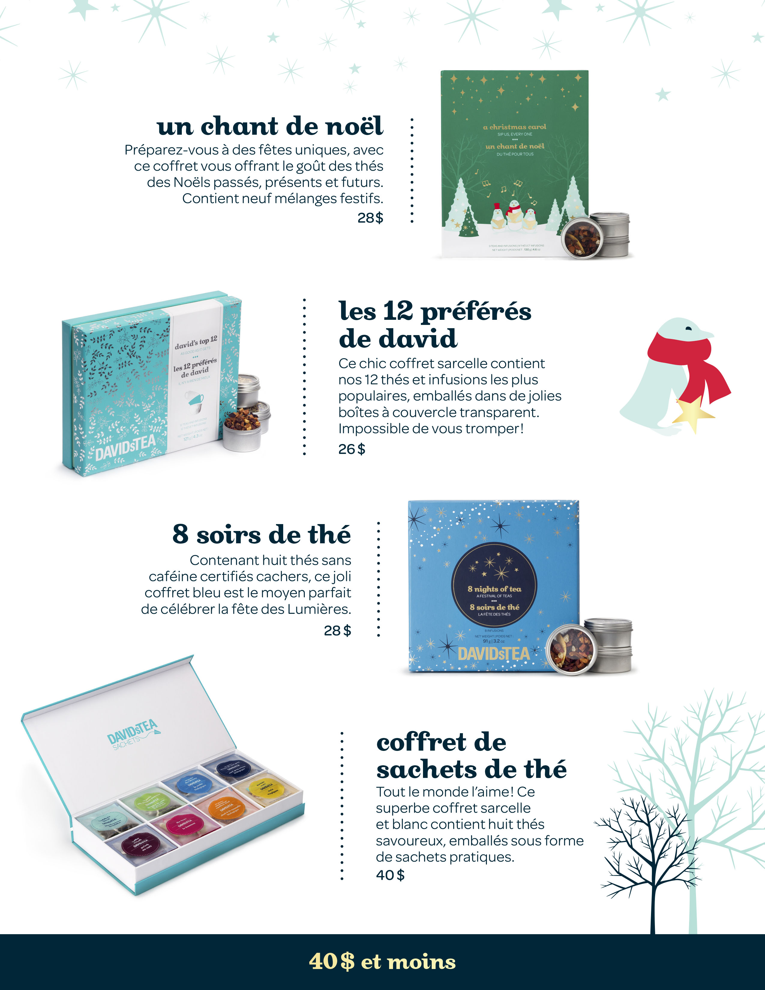 Cadeaux d’entreprise DAVIDsTEA: Fêtes 2015 - Les Thés DAVIDsTEA - L'heure du thé