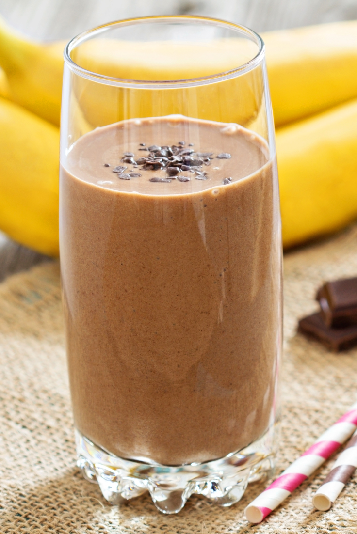 Chocolate Covered Banana iced latte