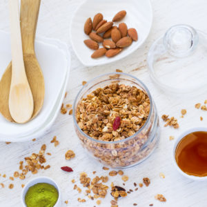 Granola au Matcha à l’érable