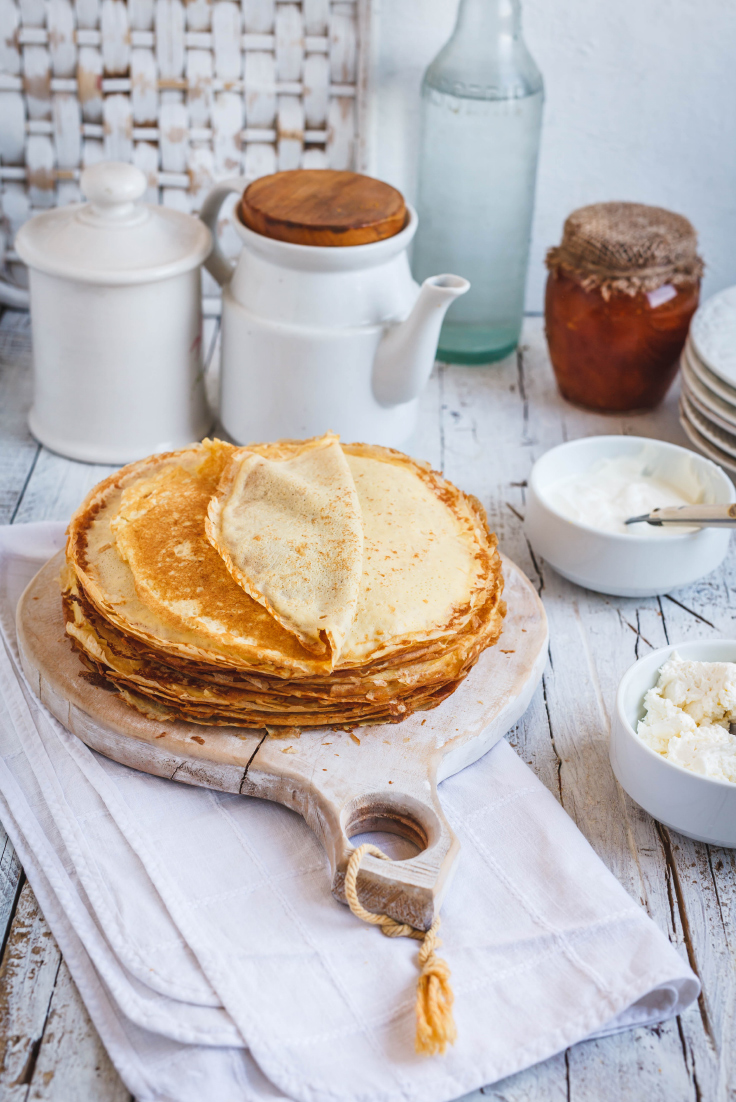 Crêpes au thé Punch alpin